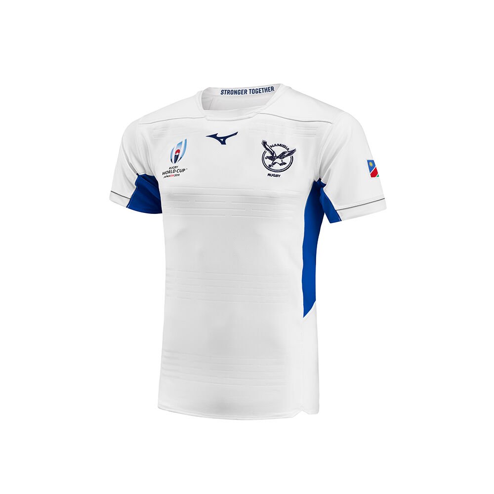 Mizuno Women's Jersey Namibia RWC Alternate White - PUIAWTB-64